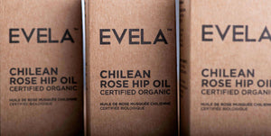 Rosehip Oil packaging Evela